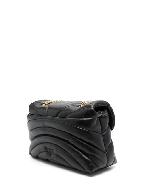 Borsa a tracolla piccola Love Bag Puff Butterfly in nappa Nero PINKO | 100039 A1EXZ99Q